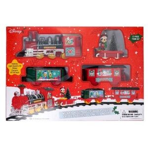 NIB. Disney Mickey Mouse Holiday Express Train Set